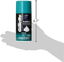Load image into Gallery viewer, Gillette Foamy Shaving Cream, Sensitive Skin, 11 Ounce