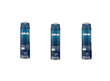 Load image into Gallery viewer, Gillette Sensitive Shave Gel 3 Pack Of 6 Oz Net Wt 18 Oz