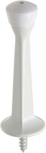 Load image into Gallery viewer, Liberty Premium Door Stop Metal Solid Rigid Door Stopper Brushed 3" (Solid White, 48 Pack)
