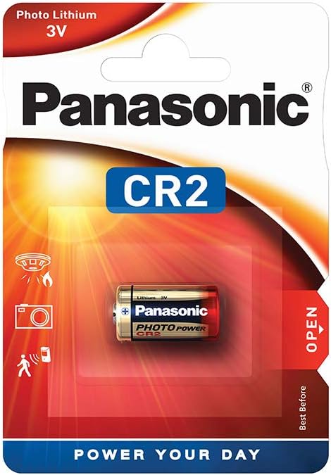 Panasonic CR2 Photo Lithium 3V Batteries 6 Pack