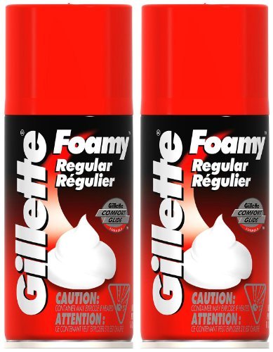 Gillette Foamy Shaving Cream, Sensitive Skin - 11 oz can