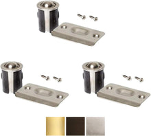Load image into Gallery viewer, Brass Plated Closet Door Drive-in Ball Catch with Strike Plate Premium Quality