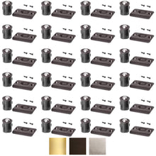 Load image into Gallery viewer, Brass Plated Closet Door Drive-in Ball Catch with Strike Plate Premium Quality