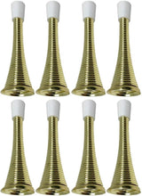 Load image into Gallery viewer, Litepak Spring Door Stop 3" Premium Heavy Duty Stopper Steel w/Plastic Bumper