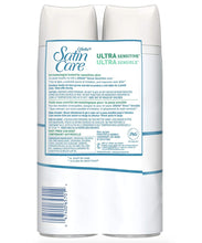 Load image into Gallery viewer, Gillette Satin Care Ultra Sensitive Shave Gel for Women, Pack of 2, 7oz Each, Frangrance Free