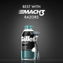 Load image into Gallery viewer, Gillette Foamy Shaving Cream, Sensitive Skin, 11 Ounce (Pack of 12)