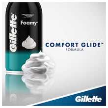 Load image into Gallery viewer, Gillette Foamy Shaving Cream, Sensitive Skin, 11 Ounce (Pack of 12)