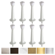 Load image into Gallery viewer, Liberty Premium Door Stop Metal Solid Rigid Door Stopper Brushed 3"