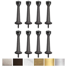 Load image into Gallery viewer, Liberty Premium Door Stop Metal Solid Rigid Door Stopper Brushed 3"