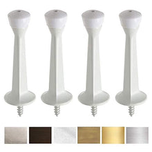 Load image into Gallery viewer, Liberty Premium Door Stop Metal Solid Rigid Door Stopper Brushed 3"