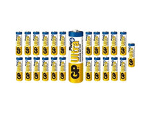 Load image into Gallery viewer, 24x GP Ultra Plus AA Batteries Alkaline Bulk Wholesale Packaged Exp. 2030