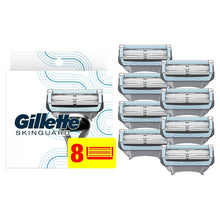 Load image into Gallery viewer, Gillette SkinGuard Men’s Razor Blades, Sensitive Skin Shaving, 8 Blade Refills