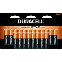 Load image into Gallery viewer, DURACELL - CopperTop AA Alkaline Batteries - All-Purpose Double A Battery