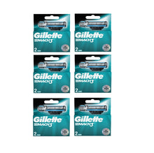 Load image into Gallery viewer, Gillette Mach3 Men's Razor Blades, 12 Blade Refills (6 Packs of 2)