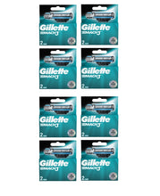 Load image into Gallery viewer, Gillette Mach3 Razor Blade Refills for Men, 16 Count (8 Packs of 2)