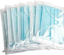 Load image into Gallery viewer, 100pcs Individually Wrapped c Ear loops Nose Disposable Blue Premium