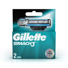 Load image into Gallery viewer, 32 Count Gillette Mach3 Razor Blade Refill Cartridges for Mach 3 (16 Packs of 2)