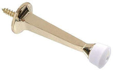 Load image into Gallery viewer, Liberty Premium Door Stop Metal Solid Rigid Door Stopper Brushed 3" (Brass Plated, 48 Pack)