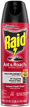 Load image into Gallery viewer, Raid Ant & Roach Killer Spray For Listed Bugs, Keeps Killing for Weeks, Fresh Scent, 17.5 oz