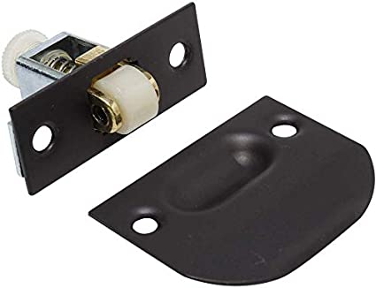 Litepak Adjustable Roller Catch - 1 Pack, Oil Rubbed Bronze