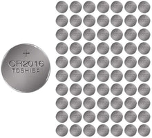 Load image into Gallery viewer, Toshiba CR2016 Batteries Lithium Battery 100pcs