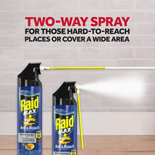 Load image into Gallery viewer, Raid Max Ant and Roach Spray (14.5 OZ,Pack -12)