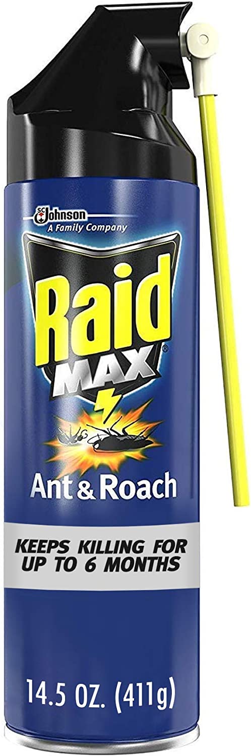 Raid Max Ant and Roach Spray (14.5 OZ,Pack - 1)