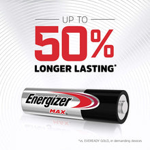 Load image into Gallery viewer, Energizer AA Batteries Max Alkaline Battery 8 Count

