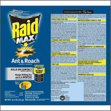 Load image into Gallery viewer, Raid Max Ant and Roach Spray (14.5 OZ,Pack -12)