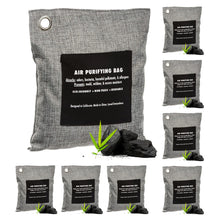 Load image into Gallery viewer, Bamboo Charcoal Air Purifying Bag (200g), 8 Pack