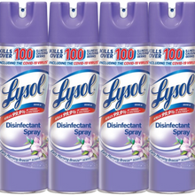 Load image into Gallery viewer, Lysol Spray, Early Morning Breeze, 19 oz, 4 Count