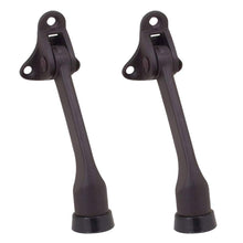 Load image into Gallery viewer, Litepak Kickdown Door Stop 4" -Oil Rubbed Bronze- 2 Pack