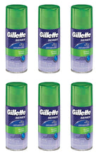 Load image into Gallery viewer, Gillette Series Sensitive Shave Gel Travel Size 2.5oz (6-Pack)