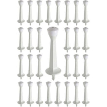 Load image into Gallery viewer, Liberty Premium Door Stop Metal Solid Rigid Door Stopper Brushed 3"
