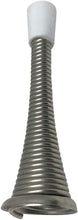Load image into Gallery viewer, Litepak Spring Door Stop 3" Premium Heavy Duty Stopper Steel w/Plastic Bumper
