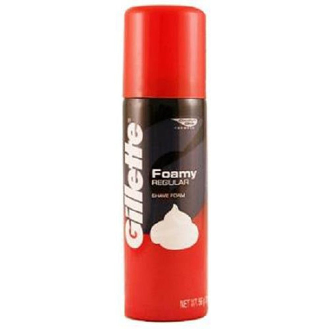 Product Of Gillette Foamy, Shave Foam Regular , Count 1 - Soap/Body Wash/Shaving Creams / Grab Varieties & Flavors