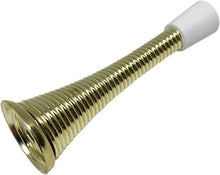 Load image into Gallery viewer, Litepak Spring Door Stop 3" Premium Heavy Duty Stopper Steel w/Plastic Bumper
