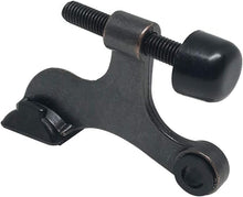 Load image into Gallery viewer, Litepak Hinge Pin Door Stop 2 1/2&quot; x 3 1/4&quot; Heavy Duty Stopper w/Rubber Tip Steel Screw
