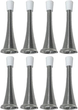 Load image into Gallery viewer, Litepak Spring Door Stop 3" Premium Heavy Duty Stopper Steel w/Plastic Bumper
