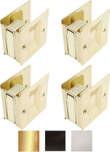 Load image into Gallery viewer, Litepak Pocket Door Pull Privacy Sliding Elegant Easy Install w Screws
