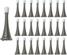 Load image into Gallery viewer, Litepak Spring Door Stop 3" Premium Heavy Duty Stopper Steel w/Plastic Bumper
