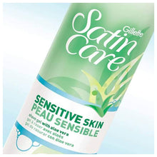 Load image into Gallery viewer, Gillette Satin Care Shave Gel Sensitive Skin 7 oz (Pack of 4)
