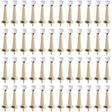 Load image into Gallery viewer, Liberty Premium Door Stop Metal Solid Rigid Door Stopper Brushed 3"
