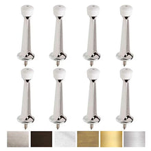 Load image into Gallery viewer, Liberty Premium Door Stop Metal Solid Rigid Door Stopper Brushed 3"
