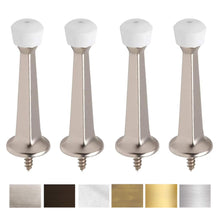 Load image into Gallery viewer, Liberty Premium Door Stop Metal Solid Rigid Door Stopper Brushed 3"
