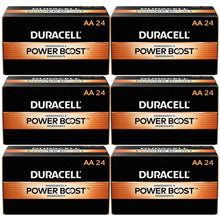 Load image into Gallery viewer, Duracell MN1500CT POWERBOOST CopperTop Alkaline AA Batteries (144/Carton)
