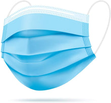 Load image into Gallery viewer, 1000pcs Disposable Face Masks - Adult Disposable Mask Face Covering Bulk
