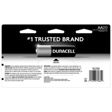 Load image into Gallery viewer, DURACELL - CopperTop AA Alkaline Batteries - All-Purpose Double A Battery

