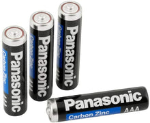 Load image into Gallery viewer, 40pc Panasonic AAA Batteries Super Heavy Duty Power Carbon Zinc Triple A Battery
