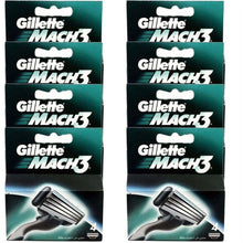 Load image into Gallery viewer, 32 Count Gillette Mach3 Razor Blade Refill Cartridges for Mach 3 (16 Packs of 2)
